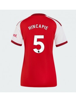 Arsenal Piero Hincapie #5 Replika Hemmakläder Dam 2026-27 Kortärmad